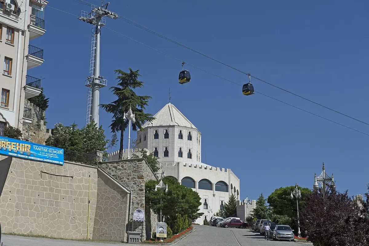 Le centre culturel Estergon, un château au style ottoman à Keçiören