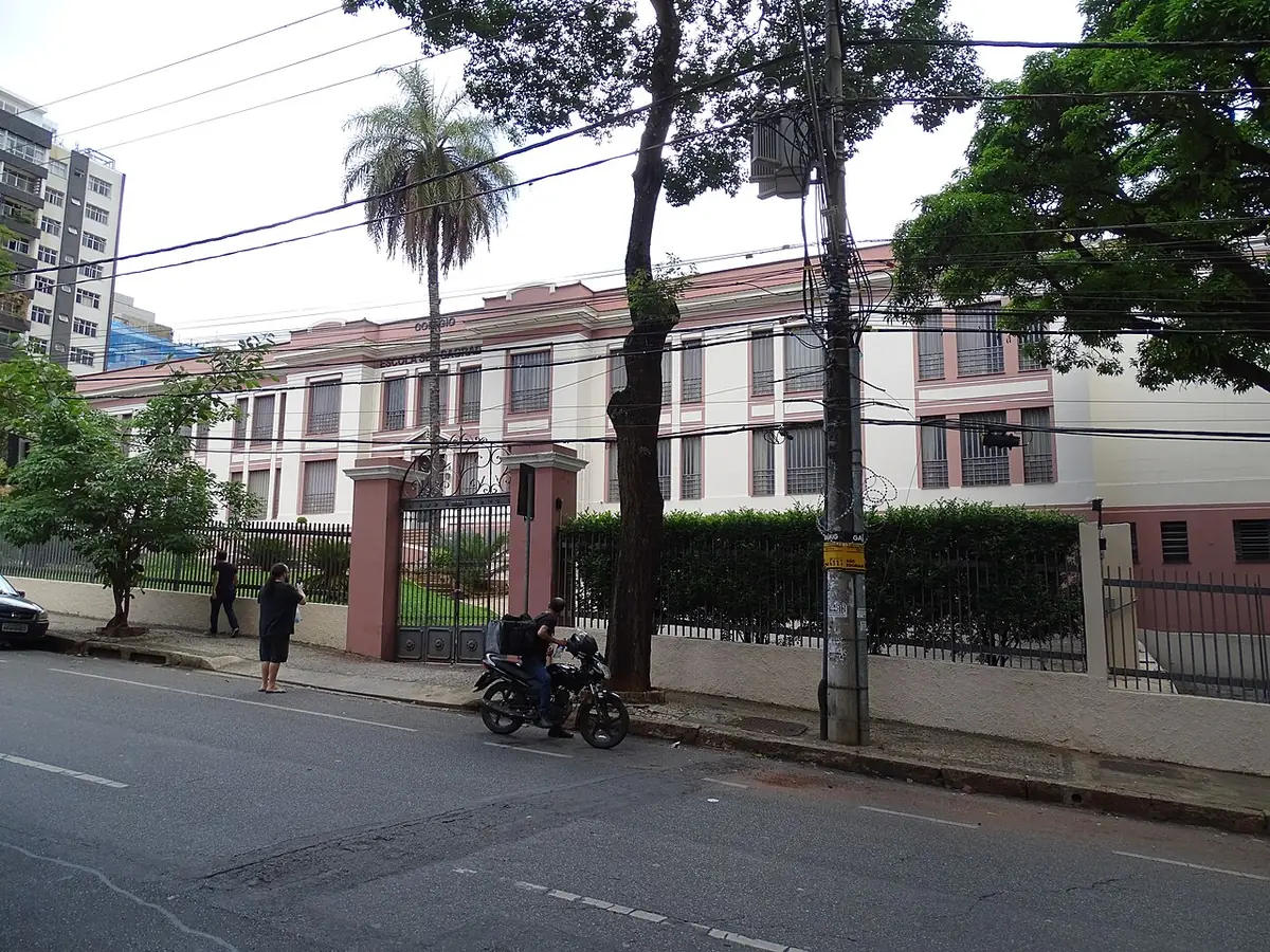 Une rue de Belo Horizonte bordée d’immeubles et de palmiers