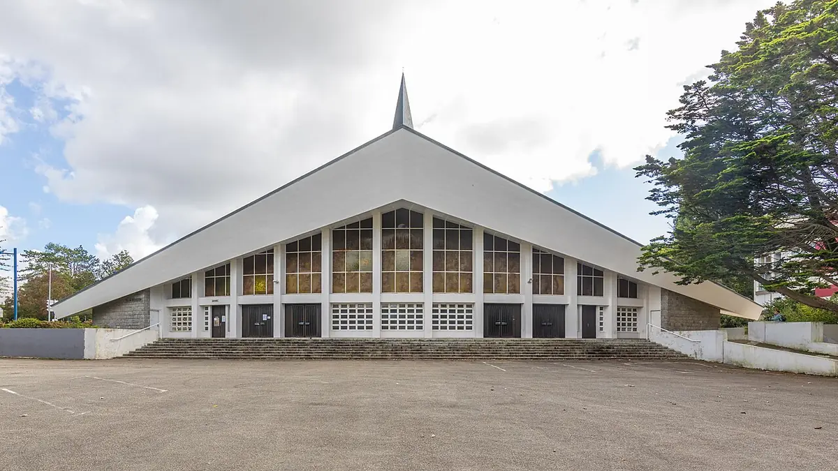 L’église Notre-Dame du Bouguen à Brest, à l’architecture moderne en pointe