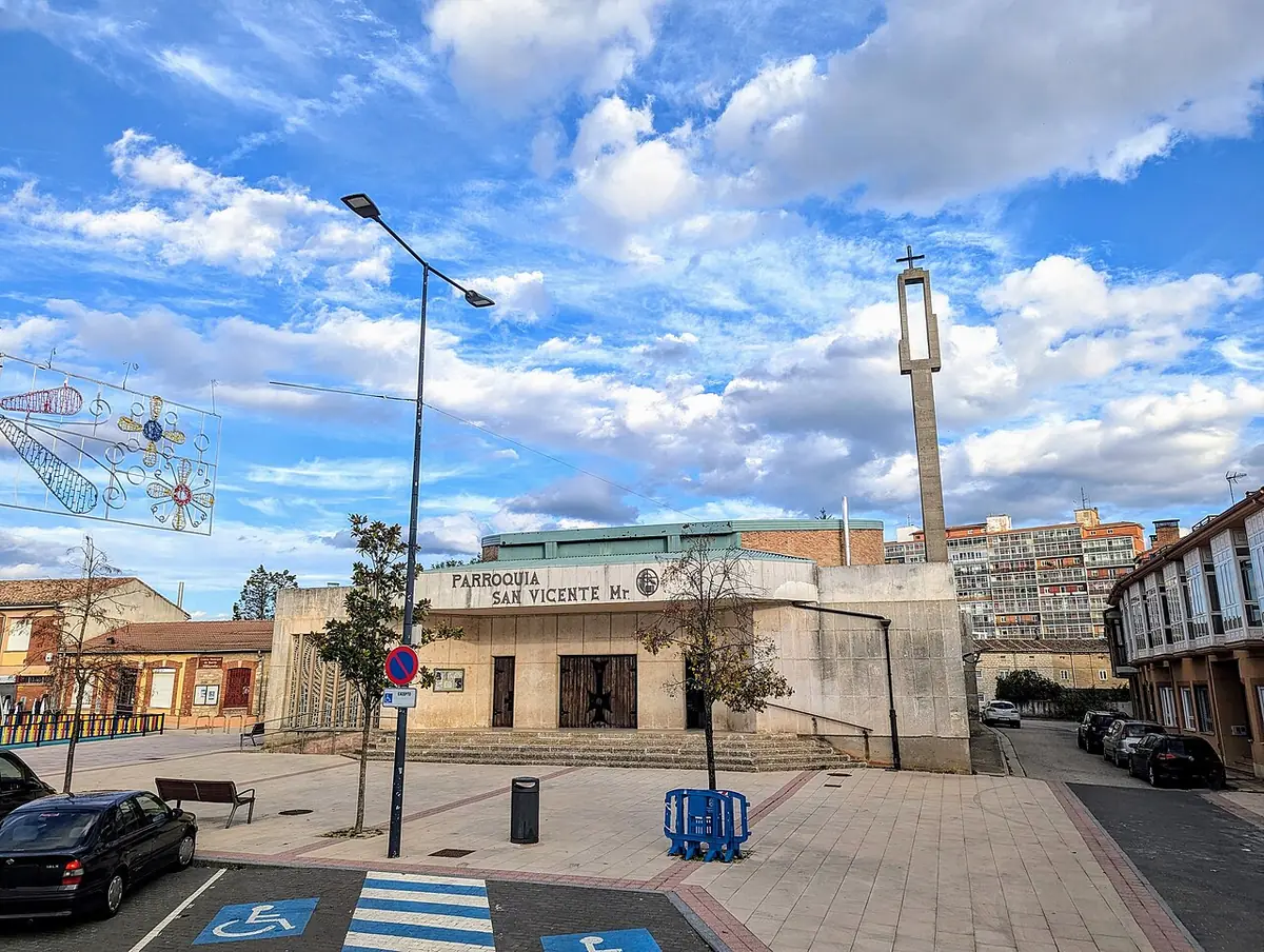 Le quartier de La Ventilla-Villayuda à Burgos, avec son église et ses rues