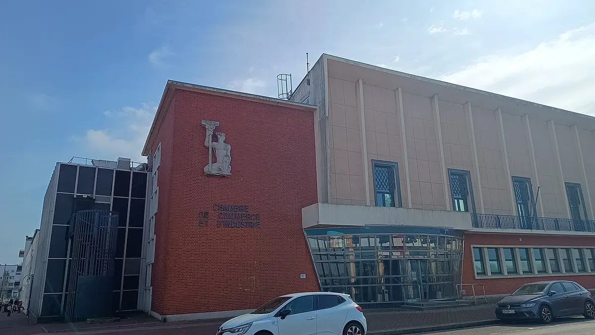 La Chambre de commerce et d’industrie Côte d’Opale, à Calais