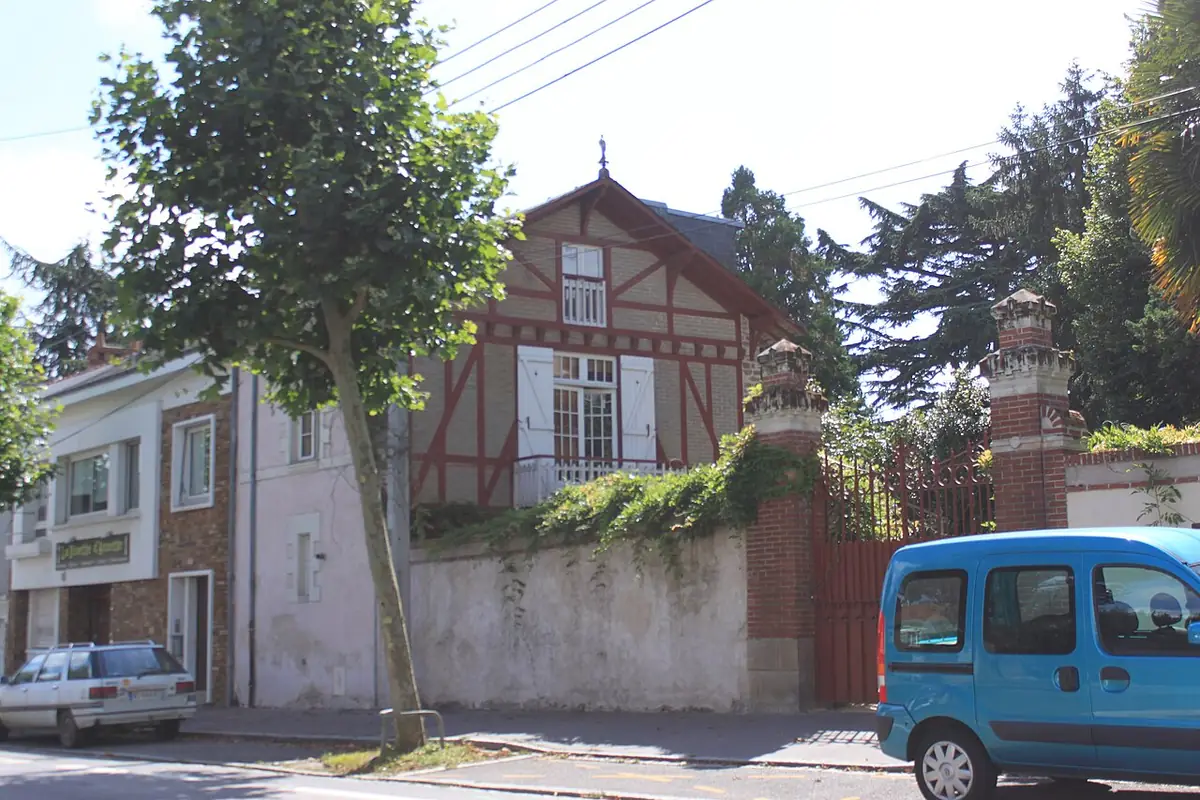 Maison à pans de bois boulevard Gabriel-Lauriol à Nantes