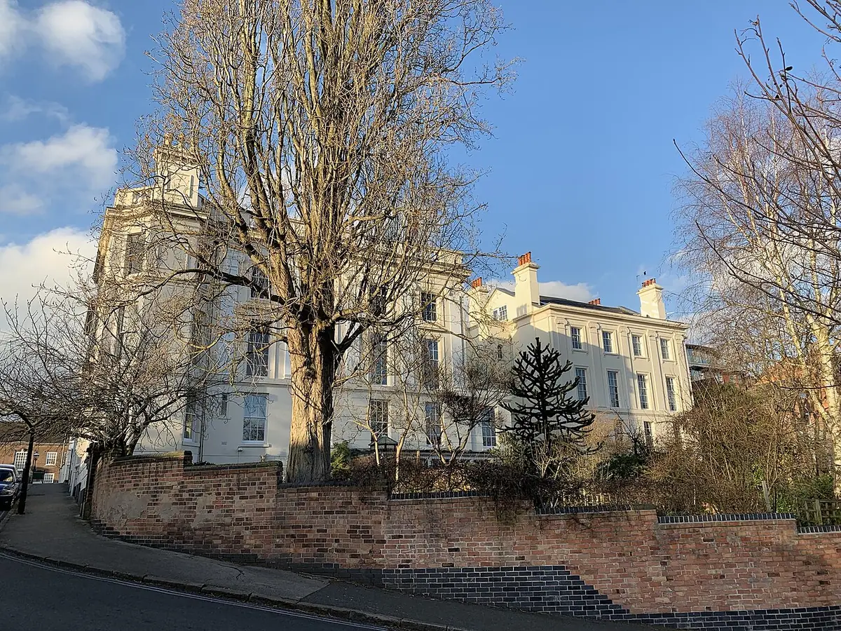 Les maisons géorgiennes en terrasse de Western Terrace, Park Estate