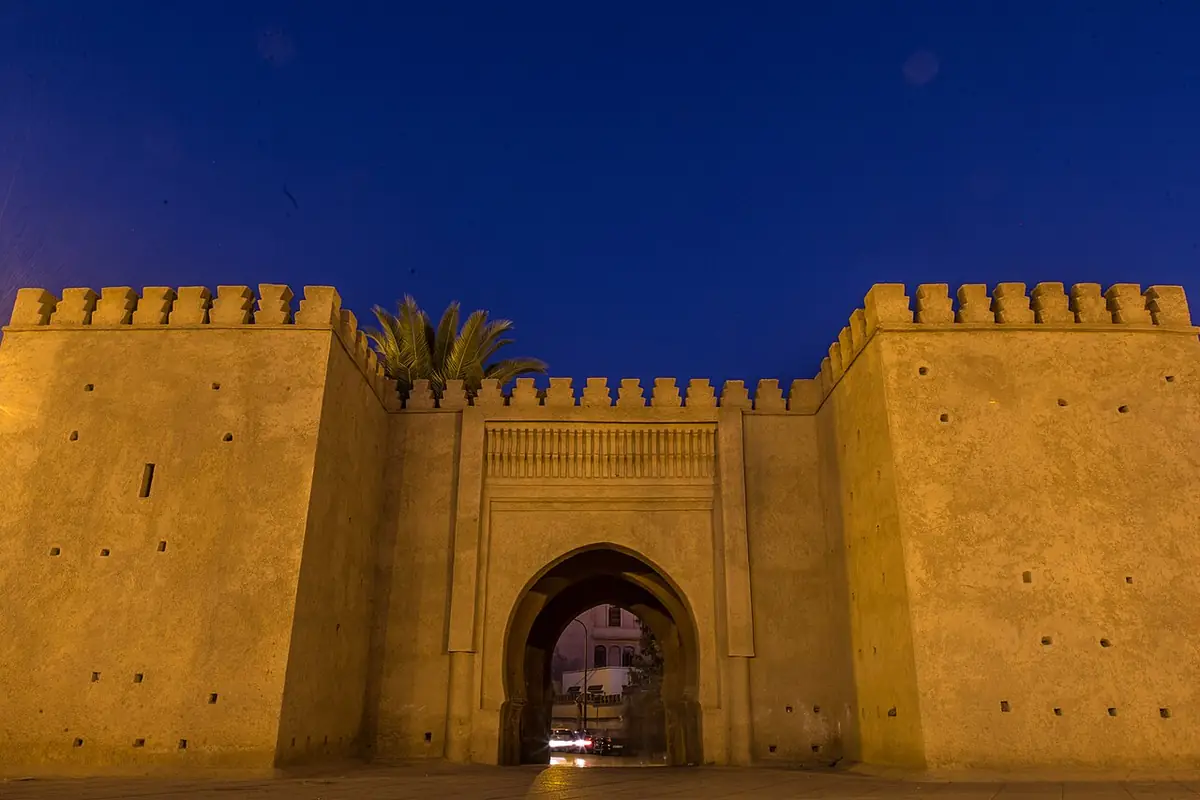 Bab Sidi Aissa, porte fortifiée de la médina d’Oujda