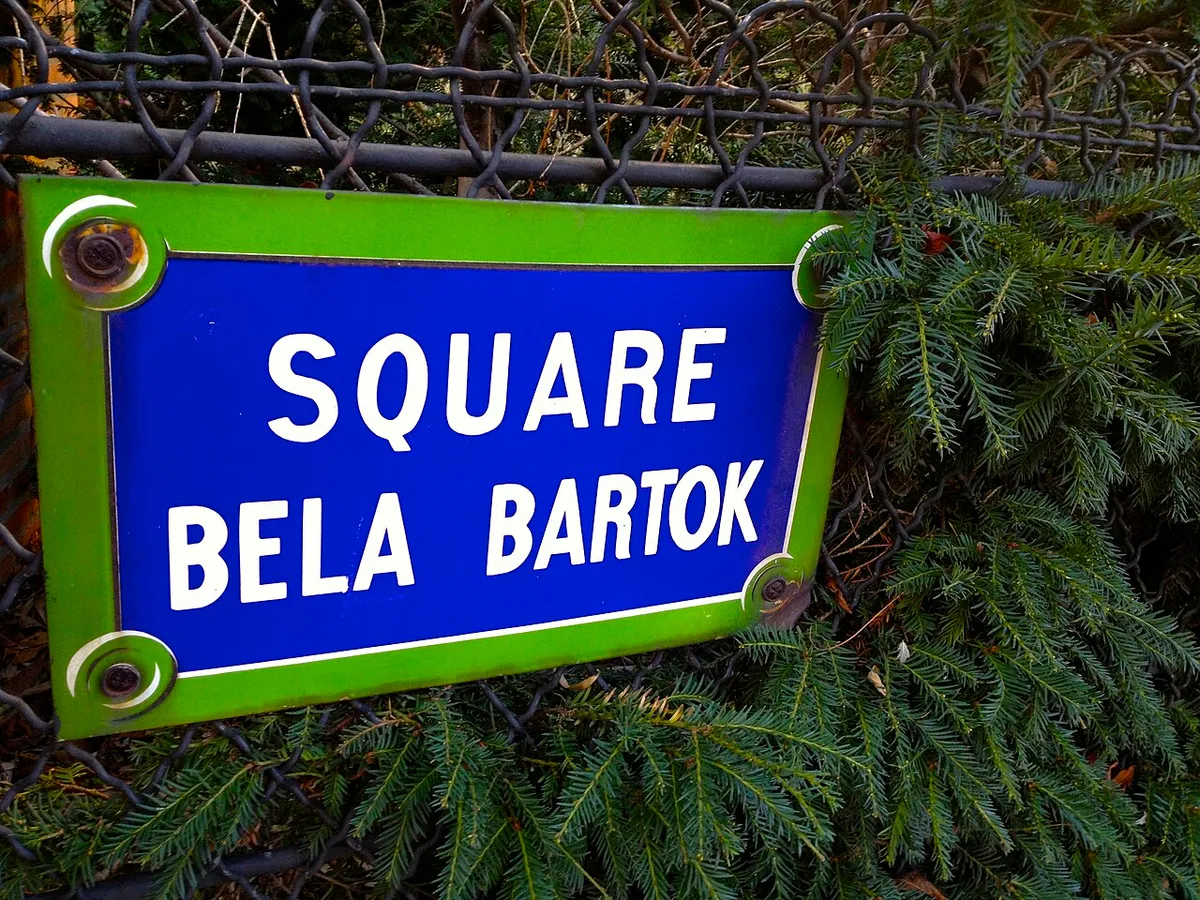 Bela Bartok Square, Quai de Grenelle off Rue Saint Charles, 15th Arrondissement, Paris, France, December 2012