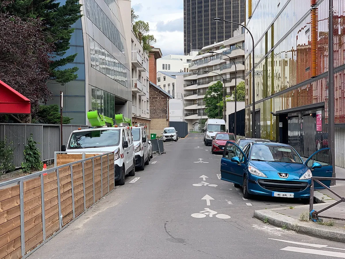 Rue Antoine Bourdelle, Paris.