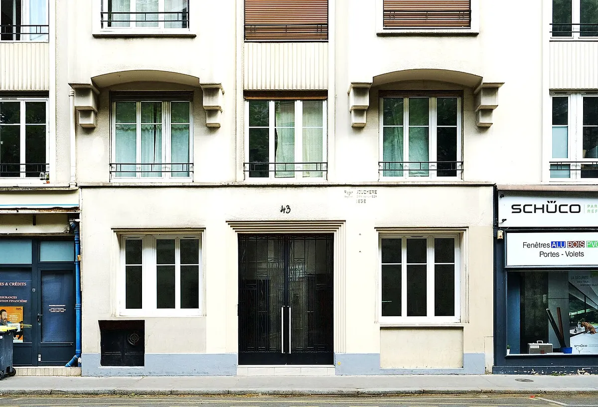 Immeuble art déco de 1932 au n° 43, architecte Roger Souchère