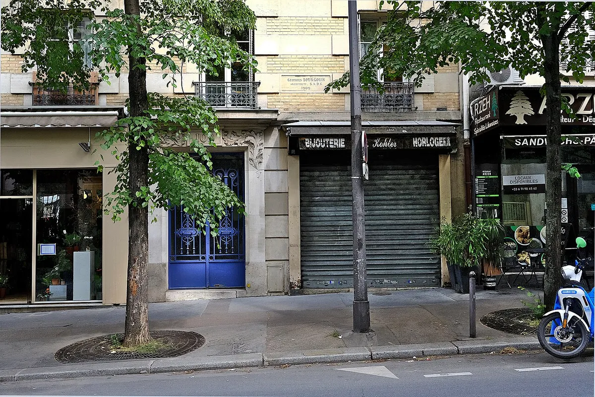 Immeuble de 1909 au n° 109, architecte Georges Bourgouin