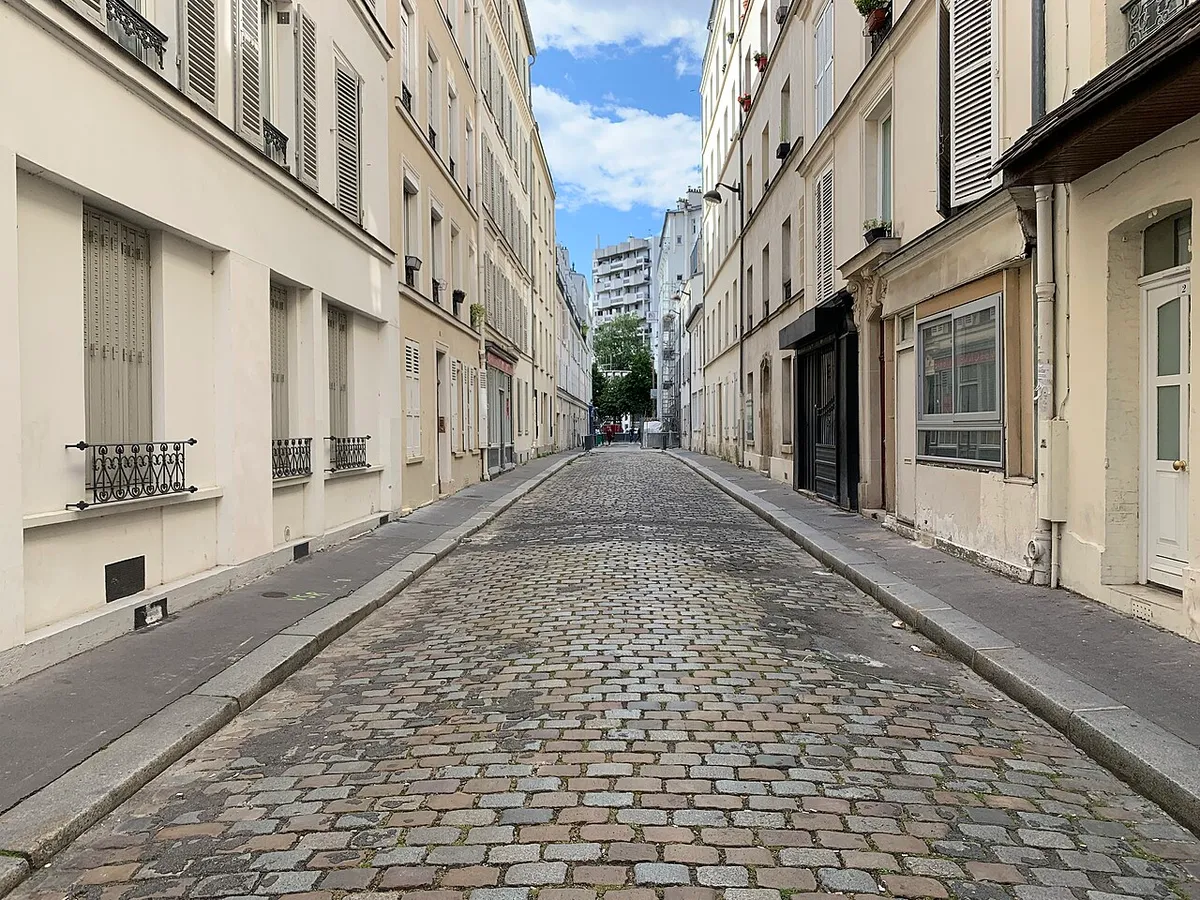 Rue Clouet, Paris.