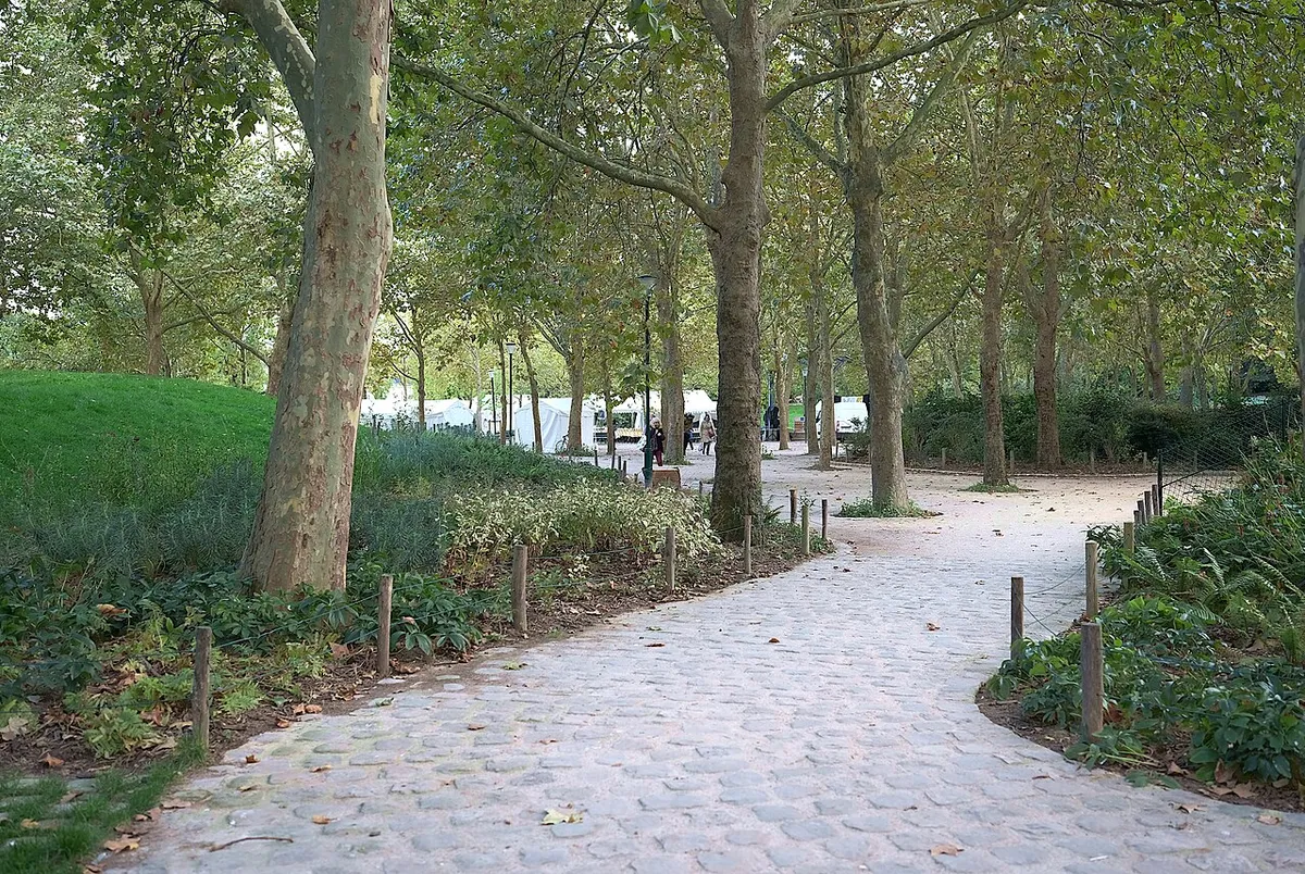 Parc Georges-Brassens (côté rue de Dantzig)