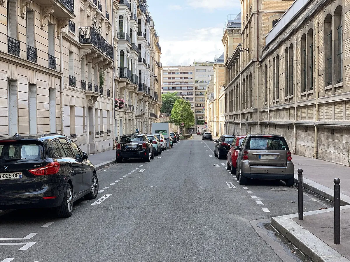 Rue Germaine de Staël, Paris.