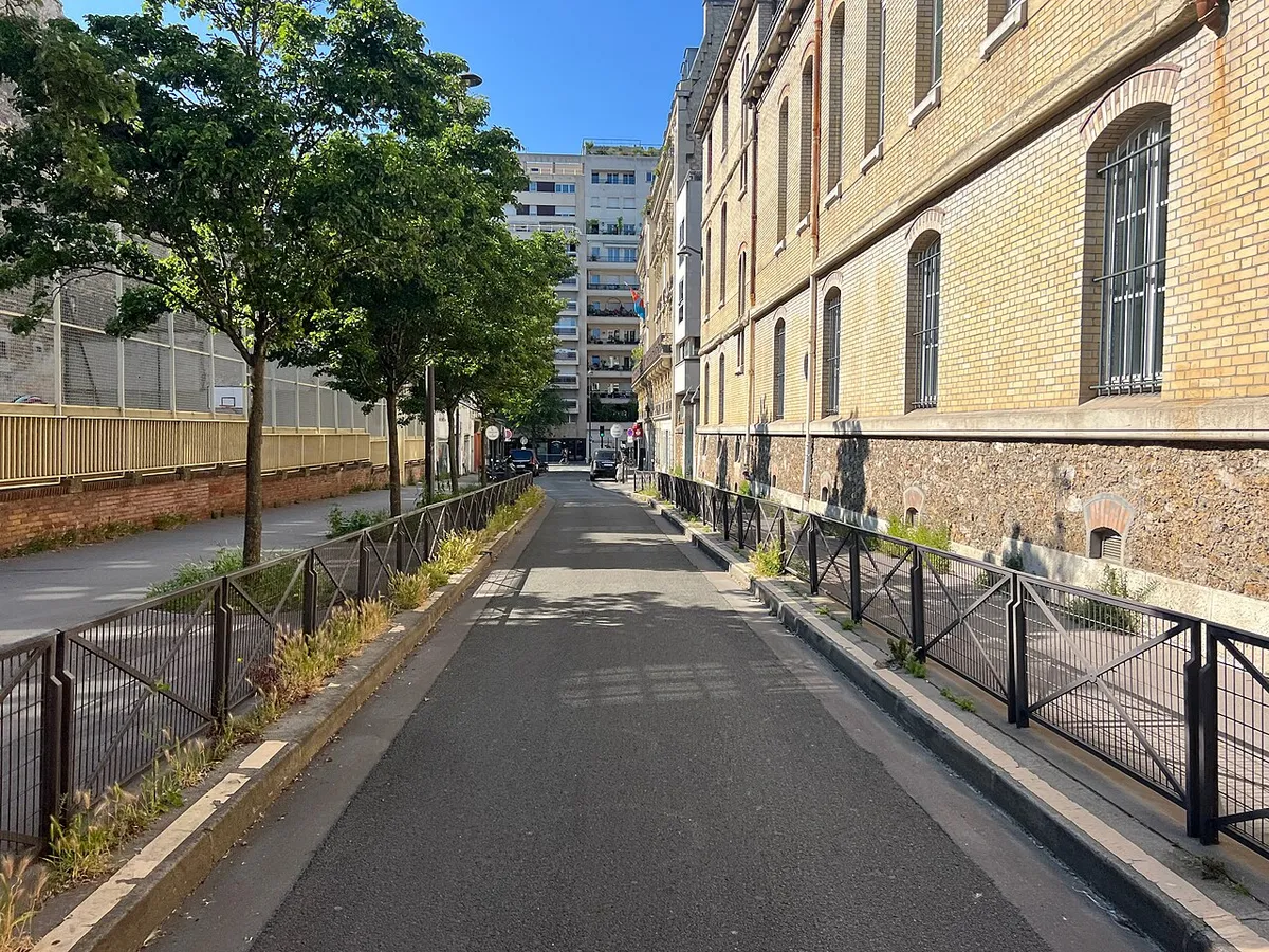 Rue Germaine de Staël, Paris.