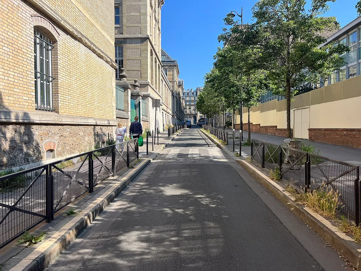 Rue Germaine de Staël, Paris.