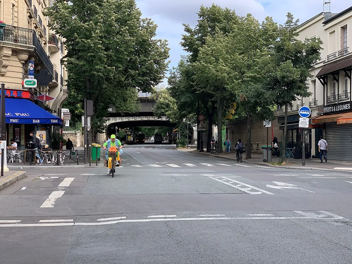 Rue de Vouillé, Paris.