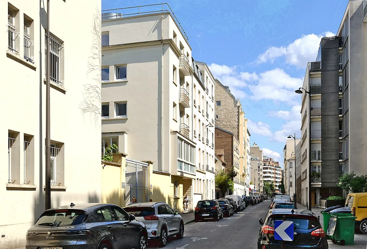 Rue des Cévennes depuis la rue Léontine
