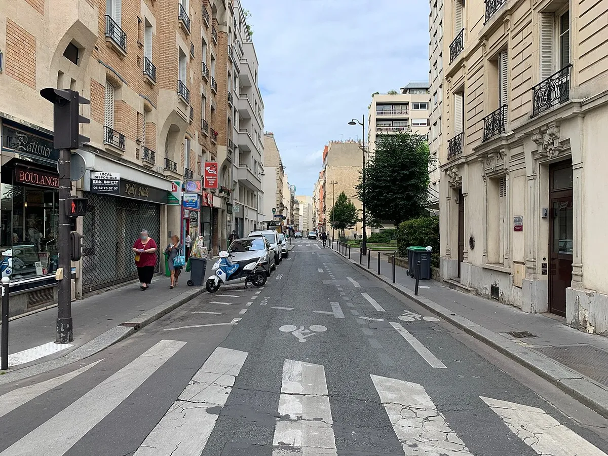 Rue Dutot, Paris.