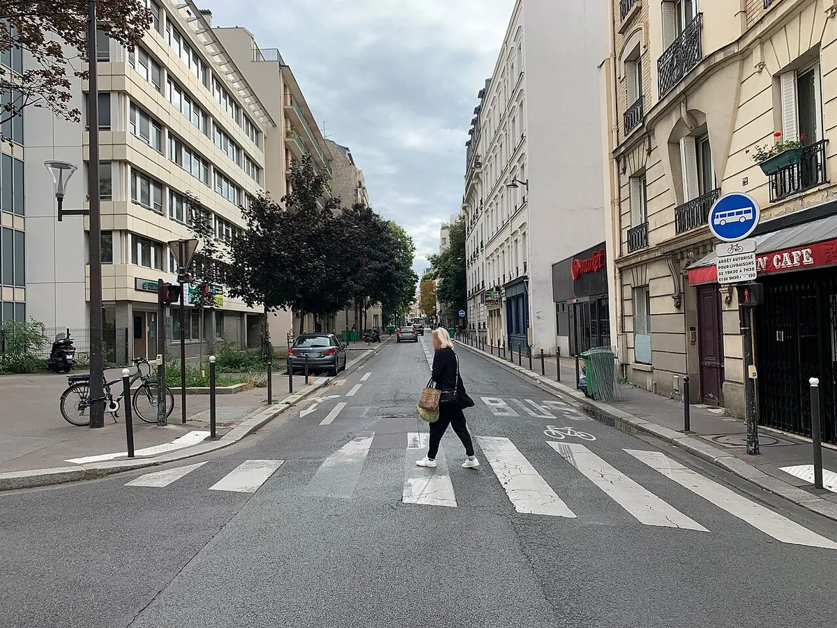 Rue Dutot, Paris.