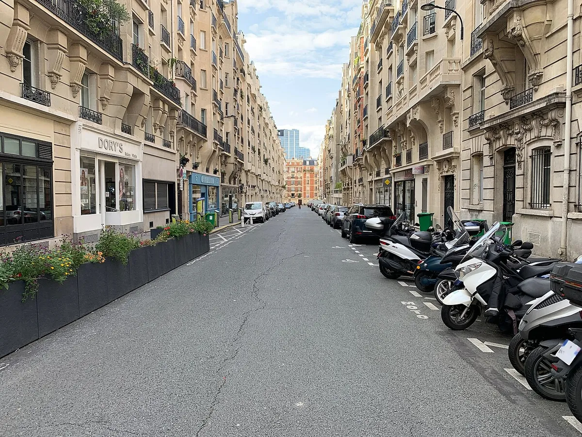 Rue Émile Duclaux, Paris.