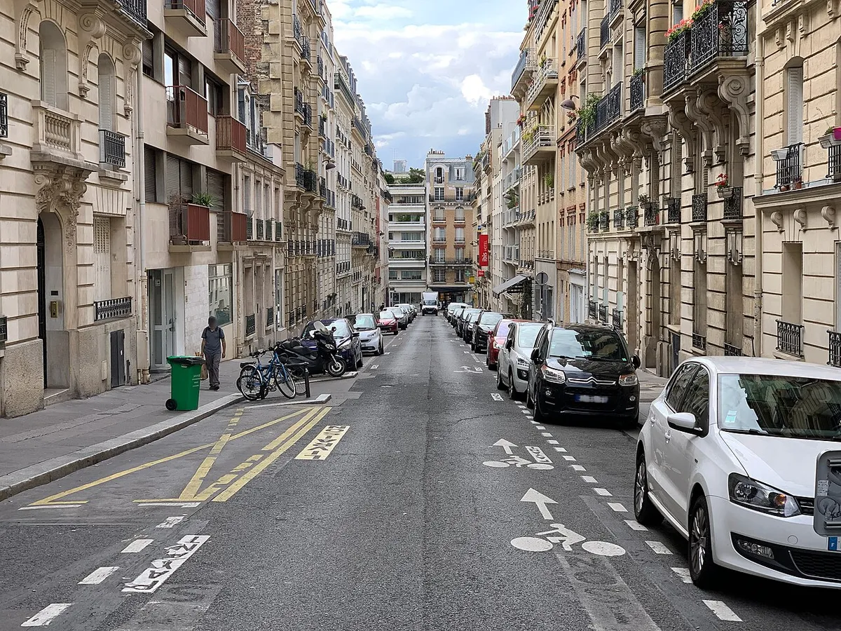 Rue Eugène Gibez, Paris.