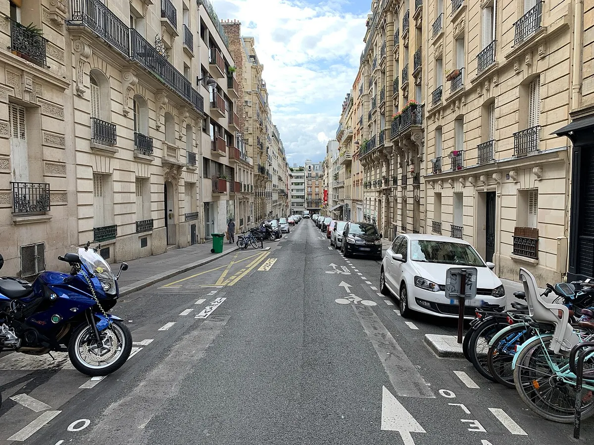 Rue Eugène Gibez, Paris.
