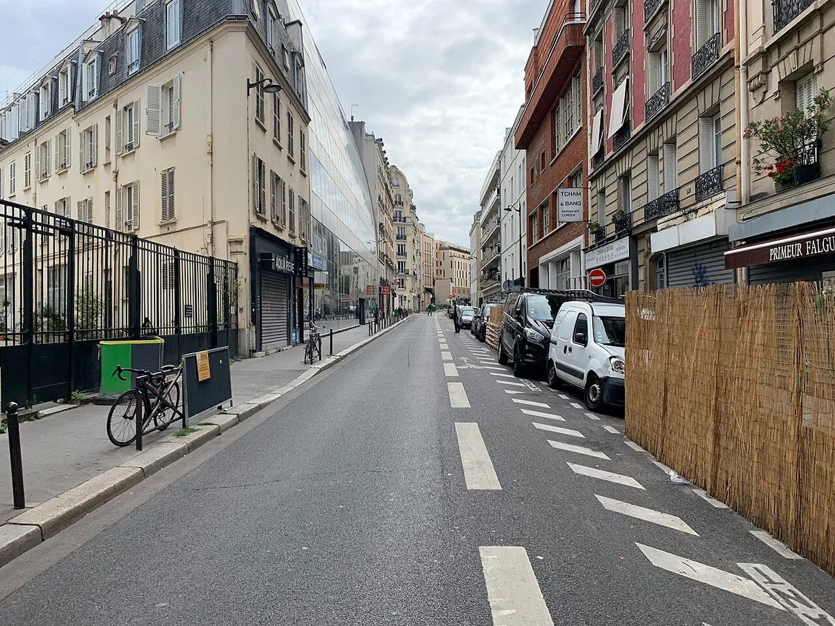 Rue Falguière, Paris.