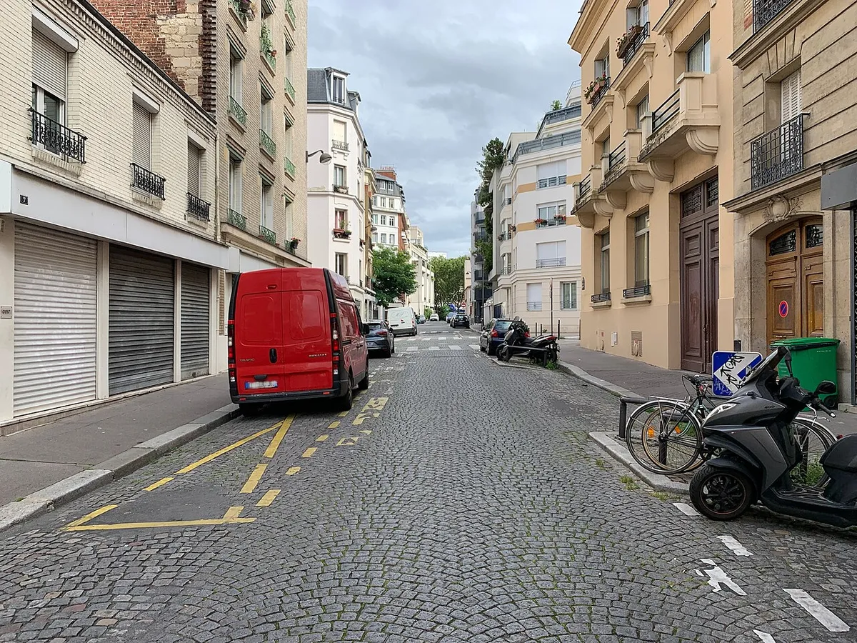 Rue Fizeau, Paris.