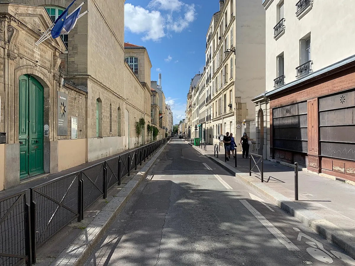Rue Fondary, Paris.