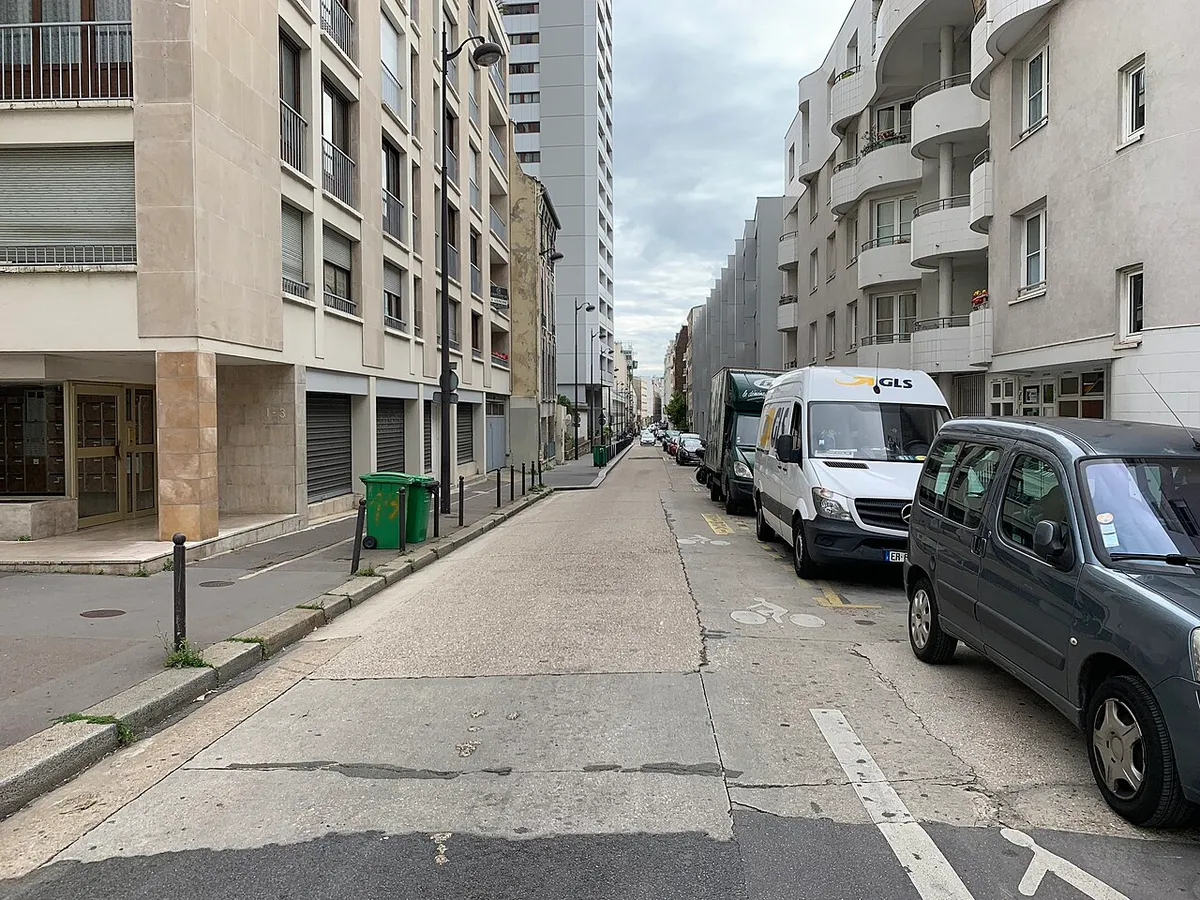 Rue Georges Pitard, Paris.