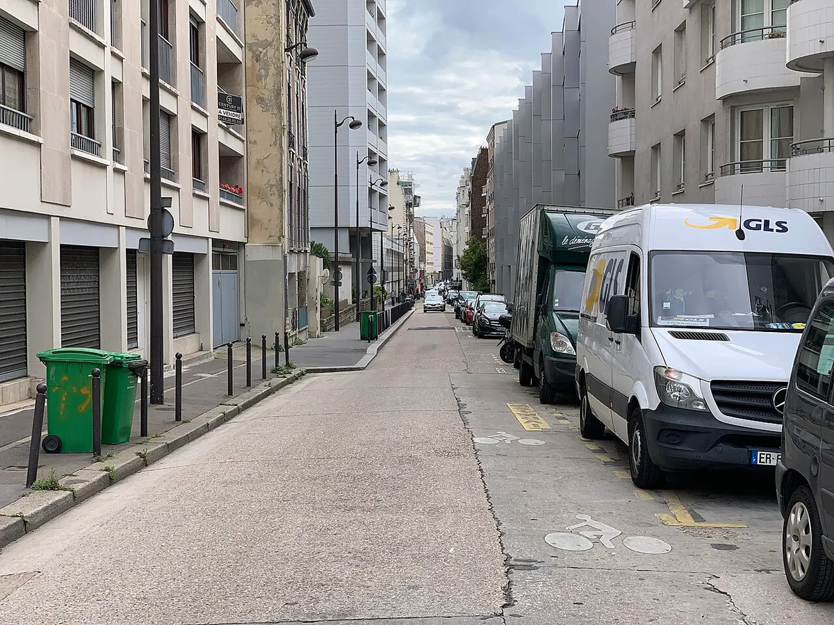 Rue Georges Pitard, Paris.