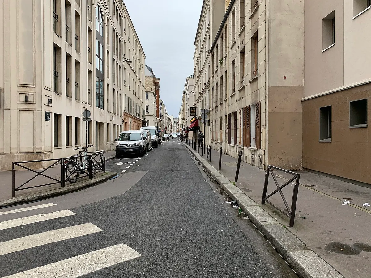 Rue Juge à Paris (février 2020).