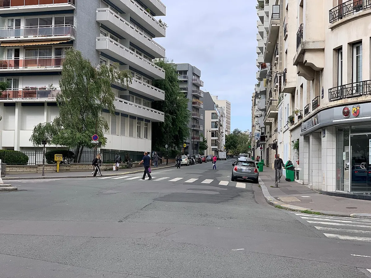 Rue Labrouste, Paris.