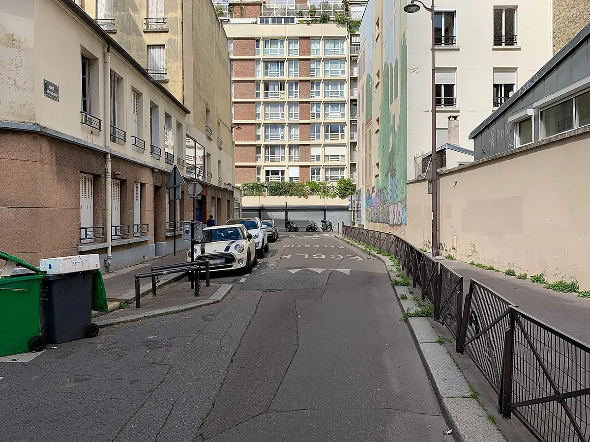 Rue Lacordaire, Paris.