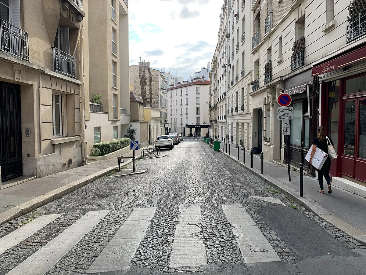 Rue Marmontel, Paris.