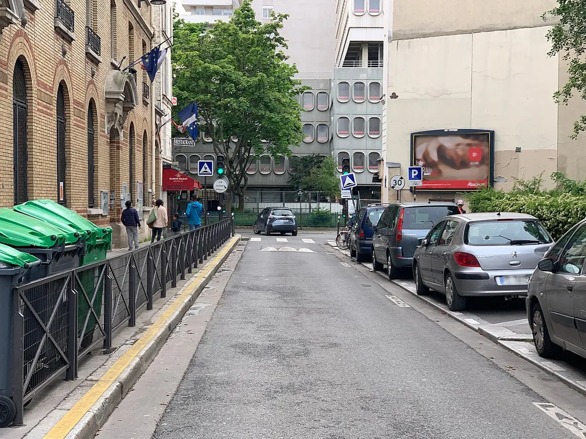 Rue Miollis, Paris.