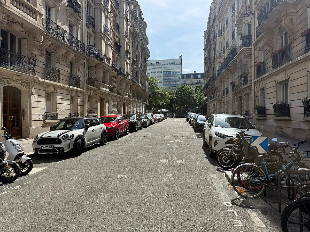 Rue Mizon, Paris.