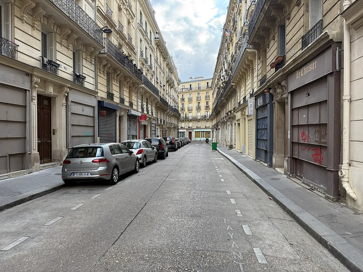 Rue Robert-Fleury, Paris.