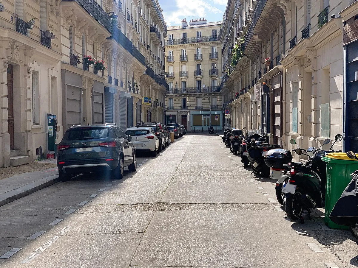 Rue Robert Fleury, Paris.