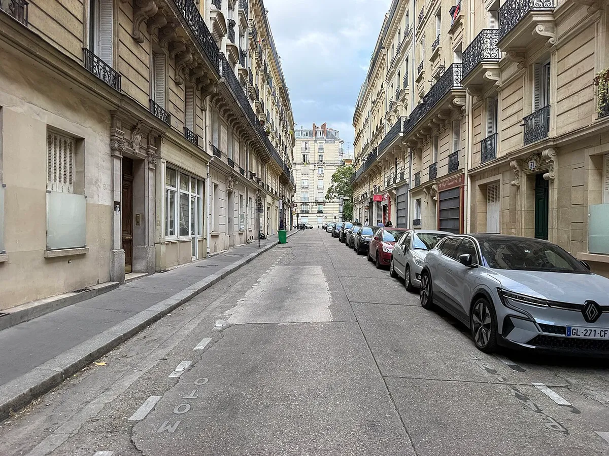 Rue Robert-Fleury, Paris.