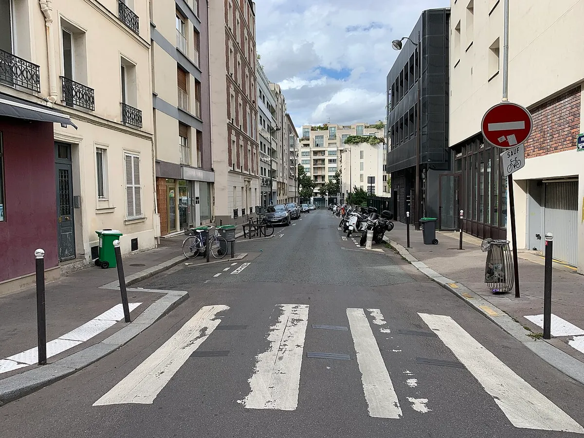Rue Rosenwald, Paris.