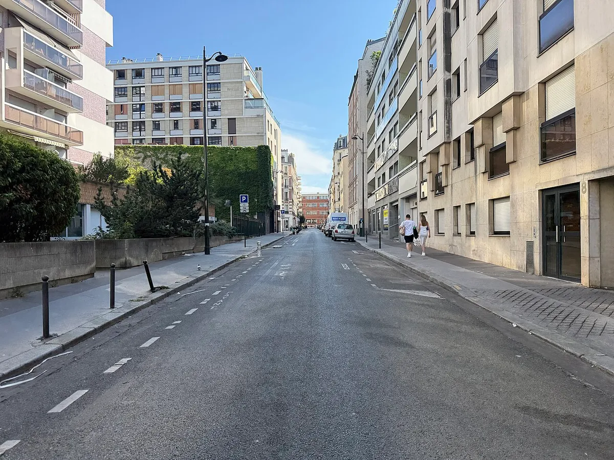 Rue Rosenwald, Paris.
