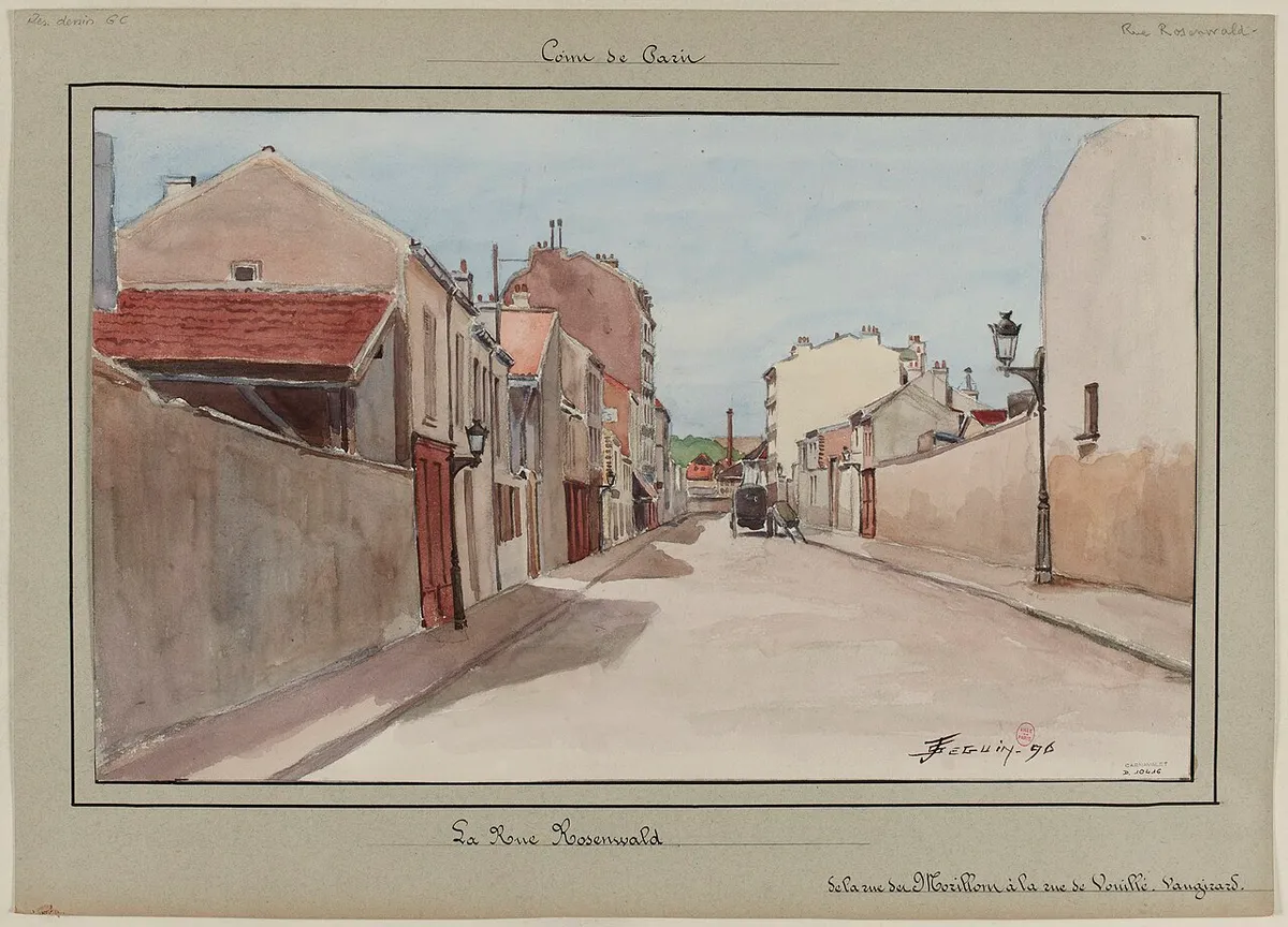 Rue Rosenwald, Paris 15e