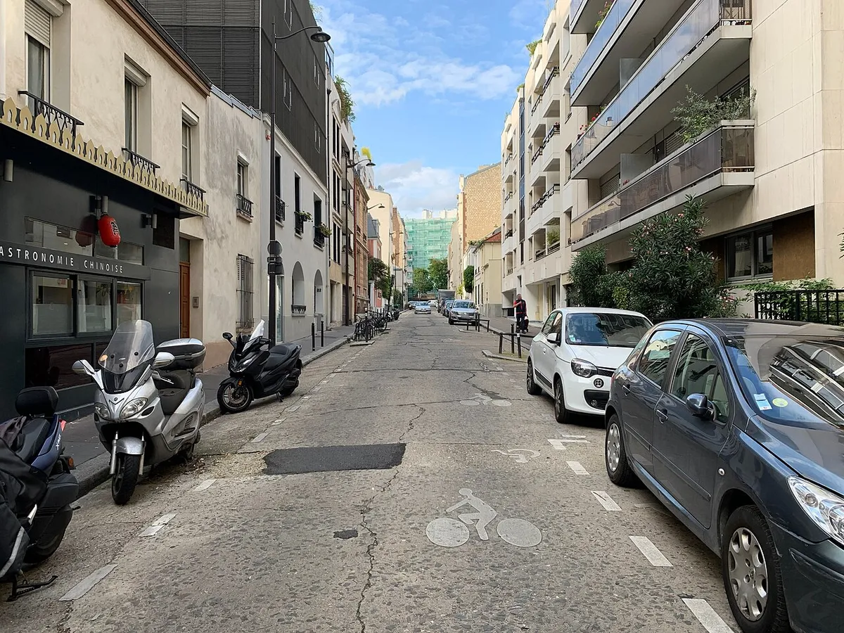 Rue Thiboumery, Paris.