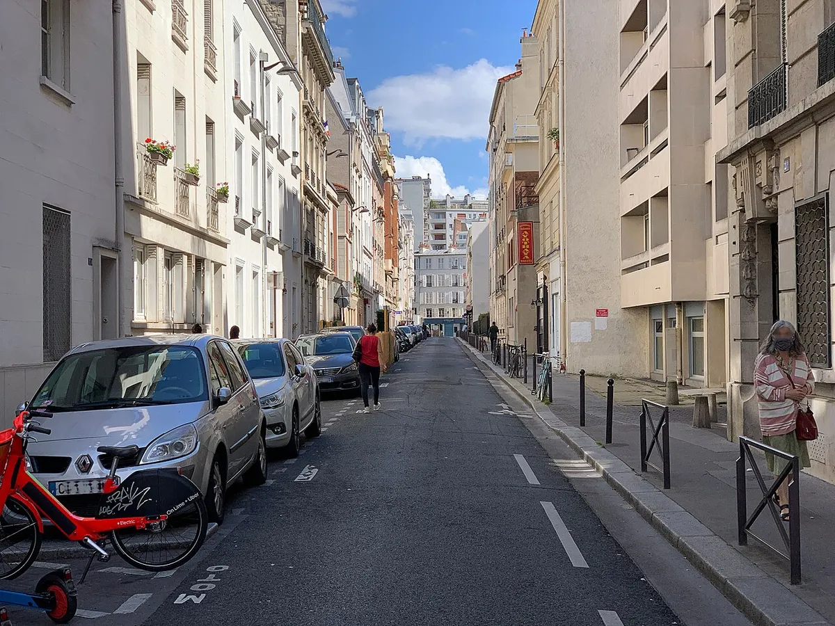 Rue Tiphaine, Paris.