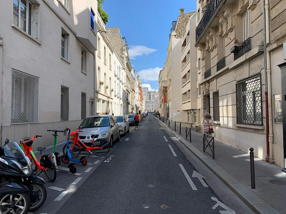 Rue Tiphaine, Paris.