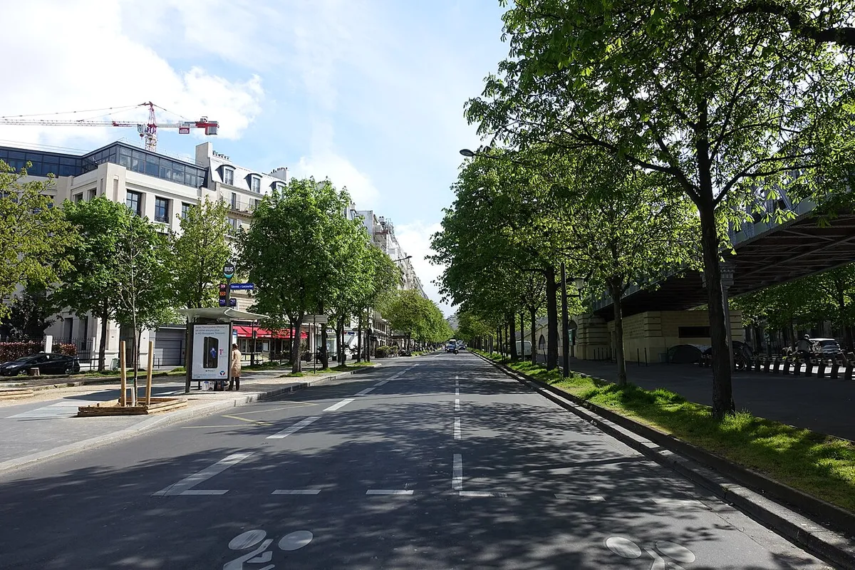 Le boulevard Pasteur, à Paris 15e