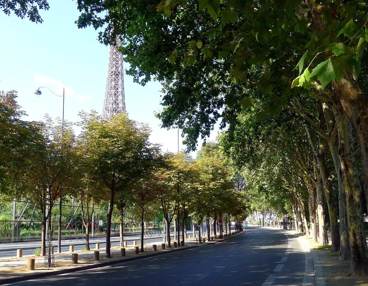 Le quai Branly, à Paris 15e