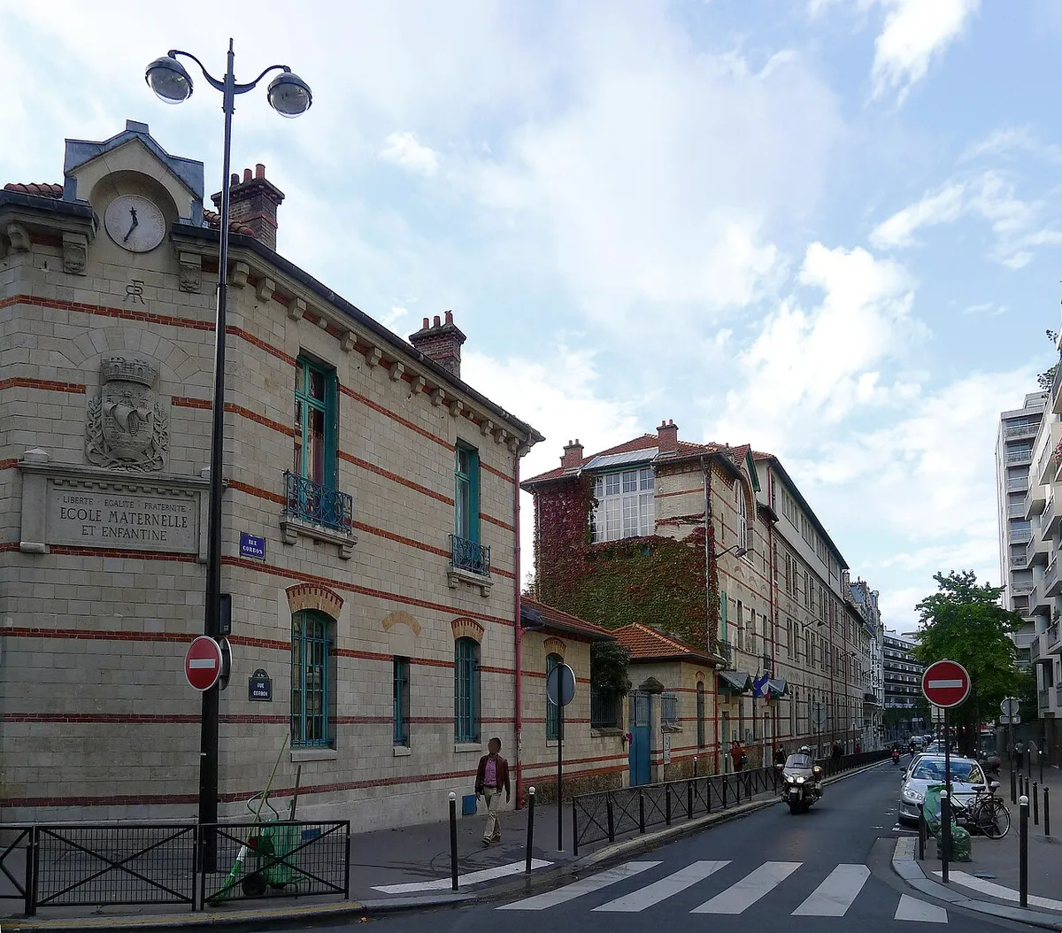 La rue Corbon, à Paris 15e