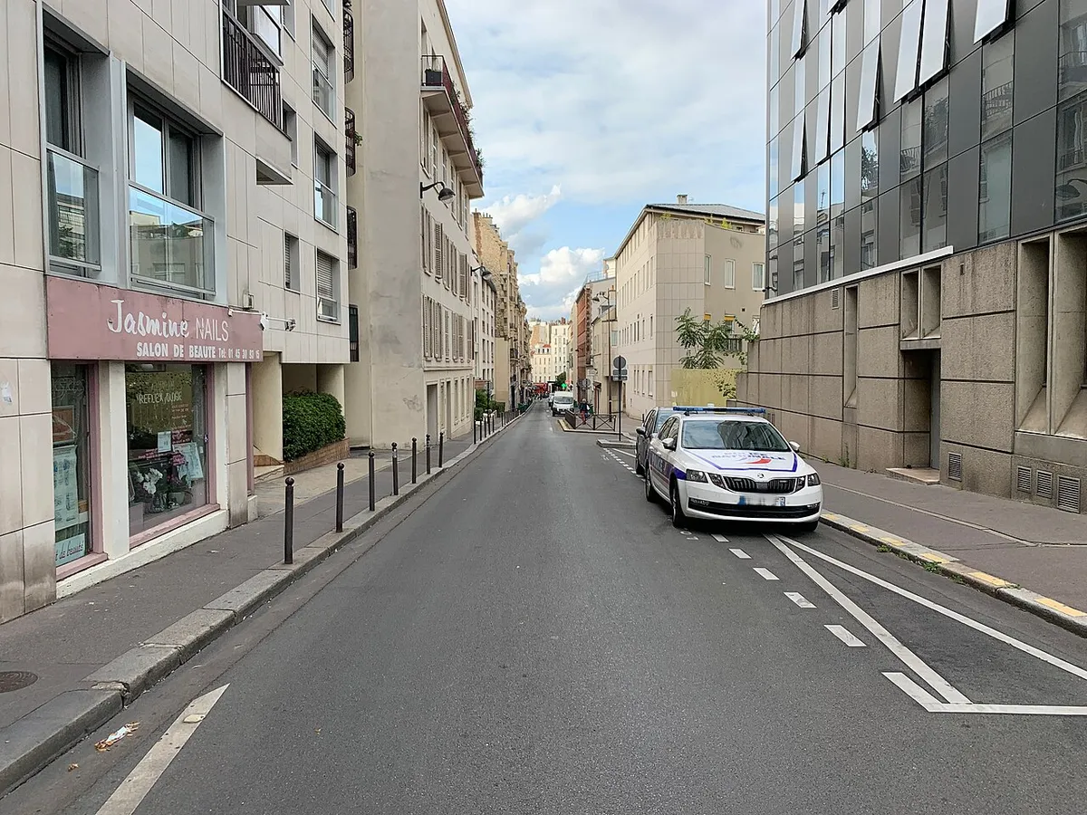 La rue de General Beuret, à Paris 15e