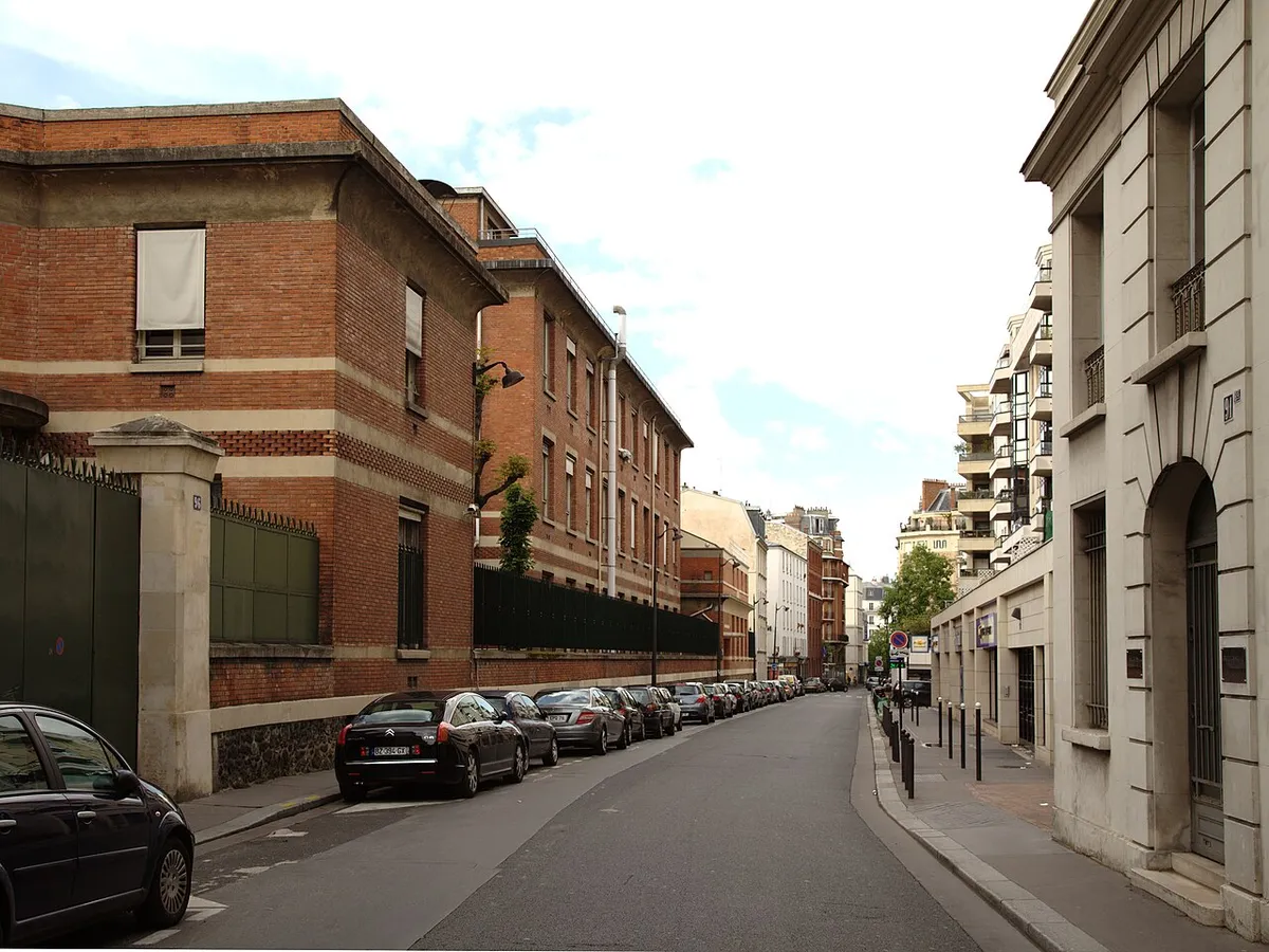 La rue Falguière, à Paris 15e
