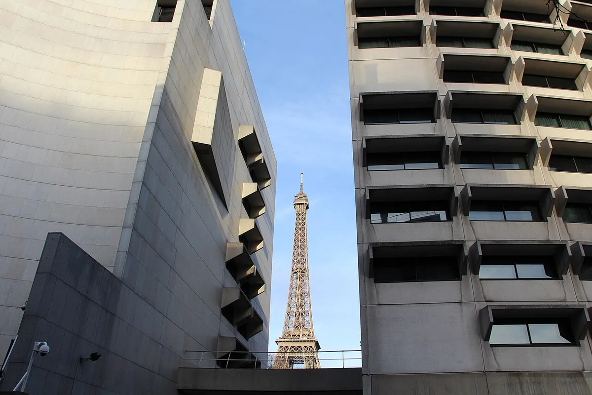 La rue Jean Rey, à Paris 15e